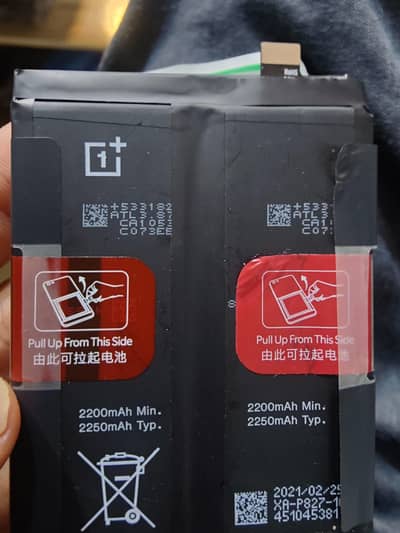 one plus 9 pro original Battery