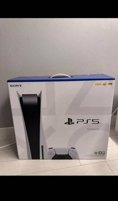 Play station 5 Disk version  with box