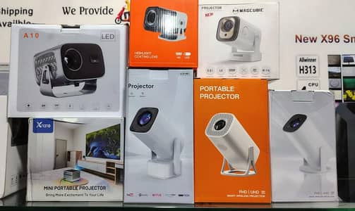 Android/Smart 4k Hd Projector A10,Hy300pro,P30plus,S40,Xnano,Hy260pro