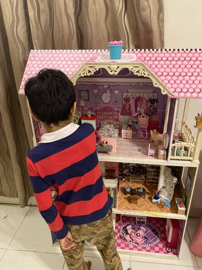 4ft Huge imported Dollhouse for sale!