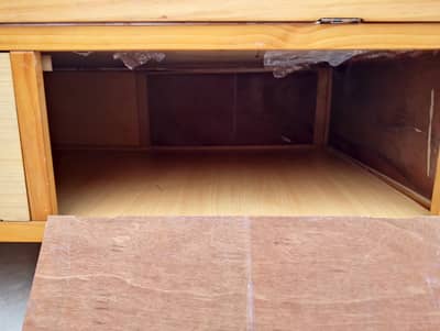 Wooden bed kids and swing