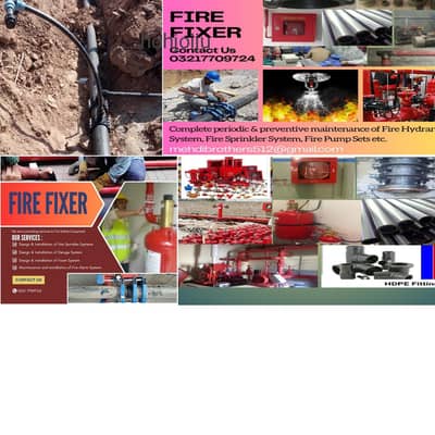 HDPe pipe mspipe pprc pipe uPVC pipe fire hide and system installation