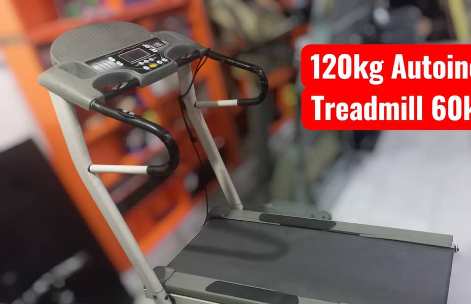 Automatic treadmill running machine exercise runner walking jogging 2