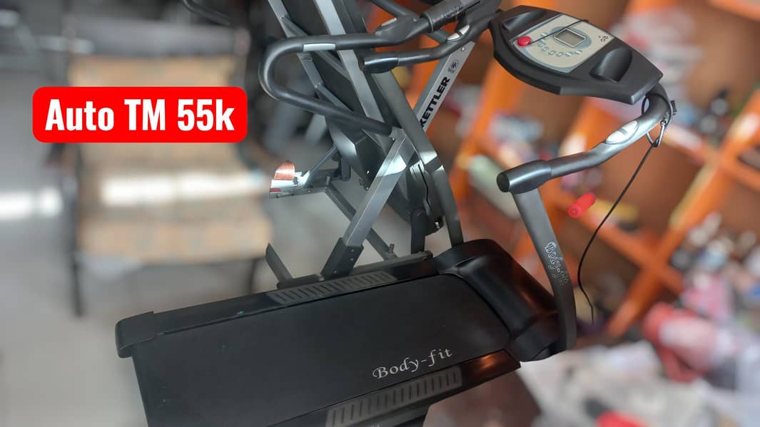 Automatic treadmill running machine exercise runner walking jogging 4