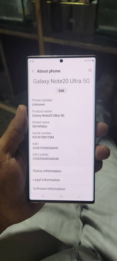 Samsung s20 ultra 5g