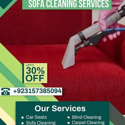 sofa cleaning service Karachi 03157385094