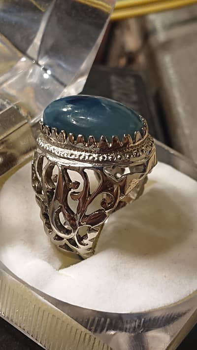 yamni ring silver chandi