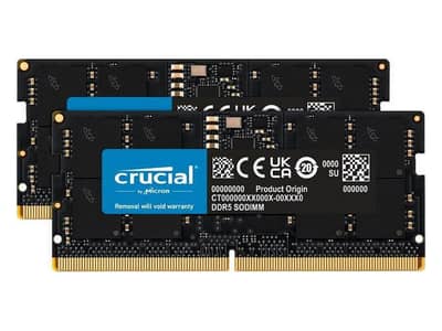 Crucial BY MICRON 32GB+32GB RAM /KINGSTON SSD 2TB GEN 4