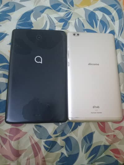 black one is Alcatel and white one is docomo