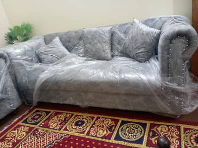 7 seater sofa set with table