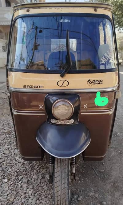 Sazgar rickshaw