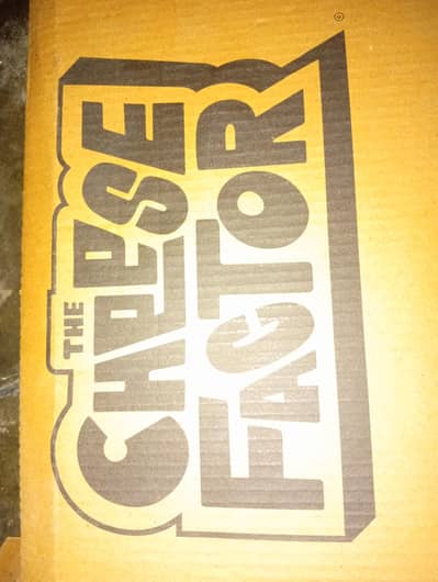 the cheese factory Johar town branch ma ek rider chaya