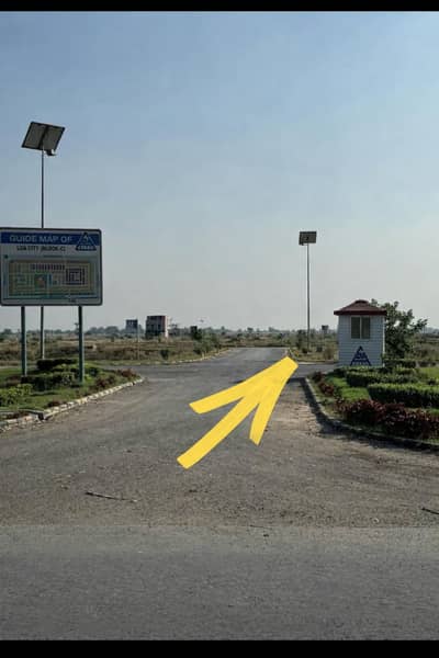 Direct Owner LDA City 10 Marla Plot Corner Facing Canal