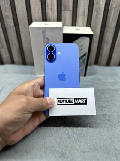 iPhone 16 | Factory Unlock | Under Warranty | Blue Colour | Apple