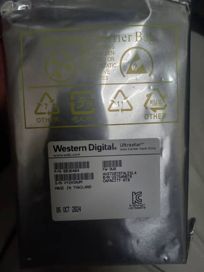 WD 8TB Hard Drive SATA