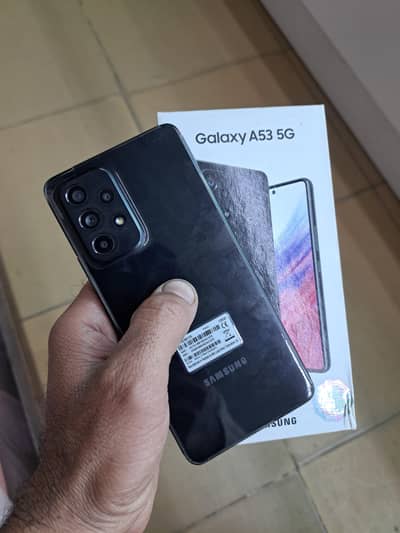 Samsung A53 5G RAM 8GB Internal Storage 128GB Duas Sim PTA Approved