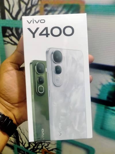 Vivo y400 5g company pack phone White color