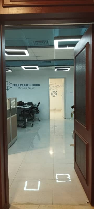 596 Sq Feet Semi Furnished Office Available For Rent In Giga Mall World Trade Centre (WTC) Islamabad