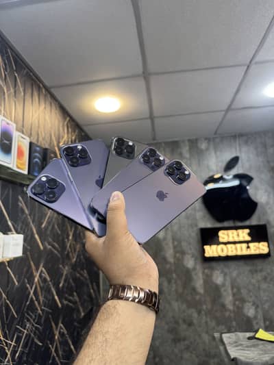 iPhone 14 pro max  factory 4 months sim 128/256/512