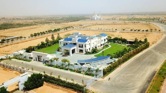 1 Acre LUXURY FARM HOUSE Land In Bahria Town Karachi FOR SALE. Best Investment Opportunity For The Future.