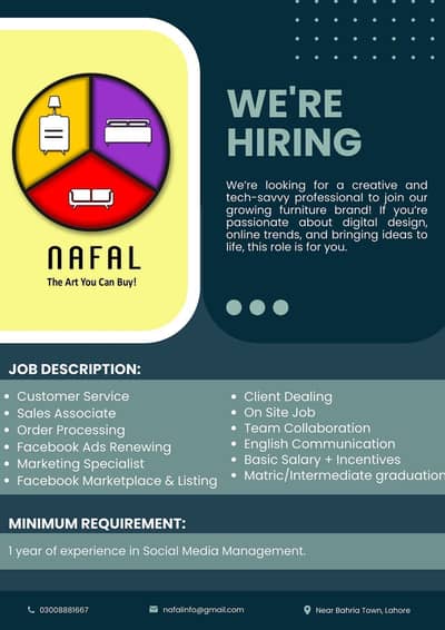 Sales Executives and manage advertisement