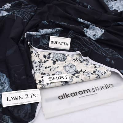 “Original Alkaram 2 Piece Unstitched Suit – Brand New”#eiddress #alkar
