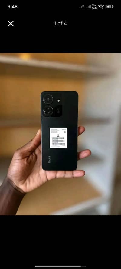 redmi 13 c used 4 months available with box