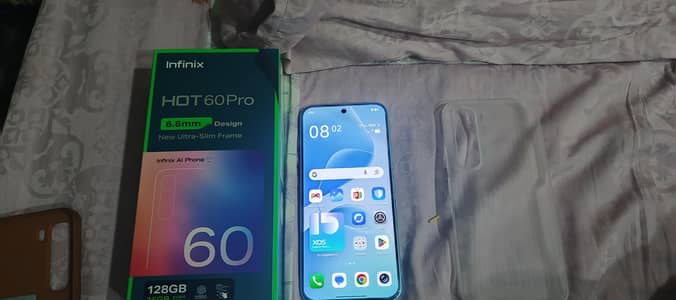 infinix hot 60 pro thora sa use hua va bilkul new ha