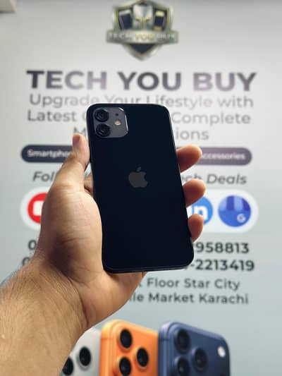 Apple iphone 12 64GB Non Pta Water Pack 96% Battery