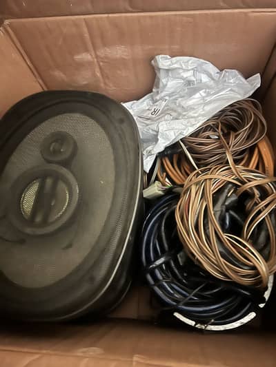 Kenwood 718, XP load subwoofer and tweeter