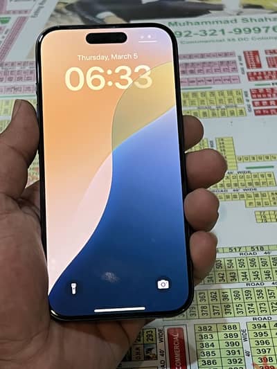 iPhone 15 Pro - 256GB - PTA Approved - Brand New Condition