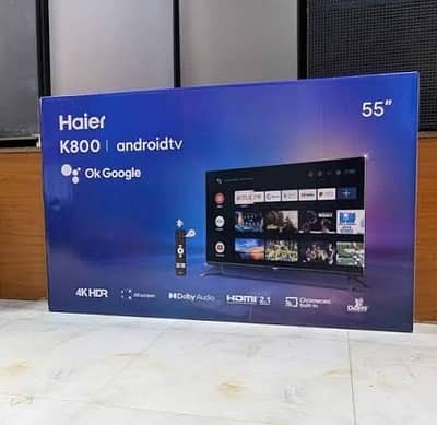 55 inch Haier LED Tv New Model 3 Year Warranty O3O2O482663