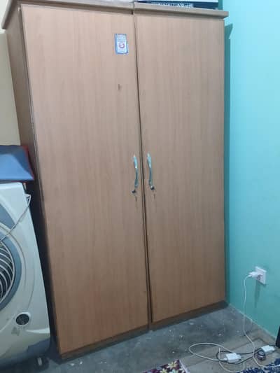 2 door wide cupboard