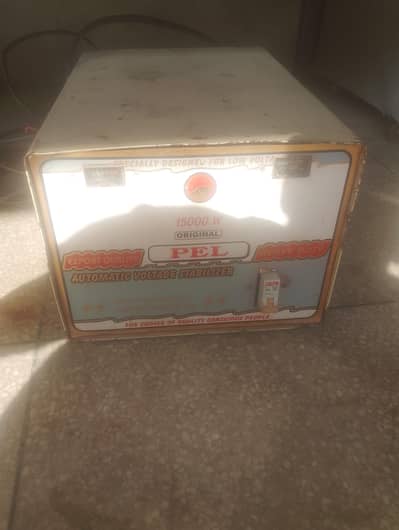 Original Pel Automatic voltage Stabilizer 15000 watt