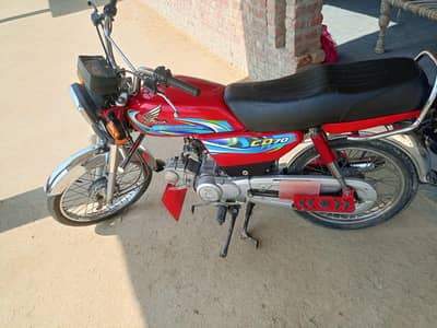 Honda CD 70 2024 model all ok 10/10