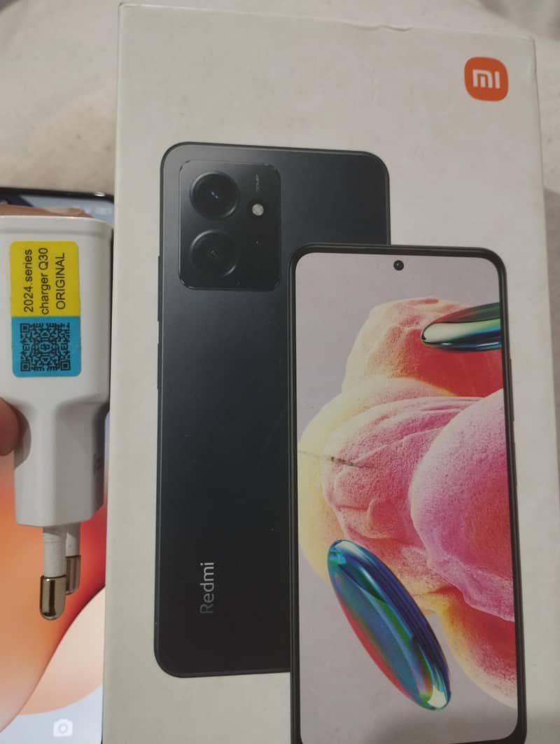 redmi note 12 complete box 0