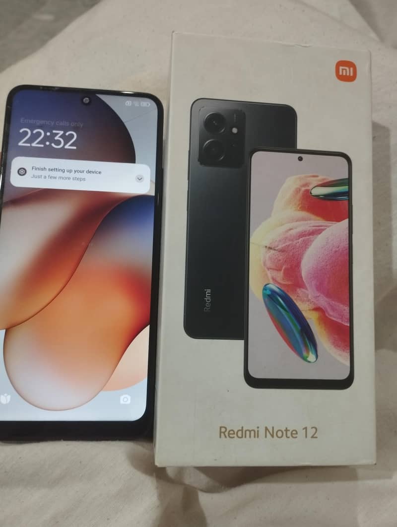 redmi note 12 complete box 1