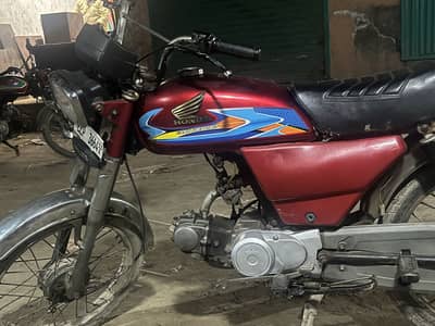 Crown cd70 bike fore sale