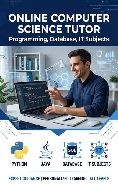 Computer Science Tutor | Programming, IT & CS Subjects | Online