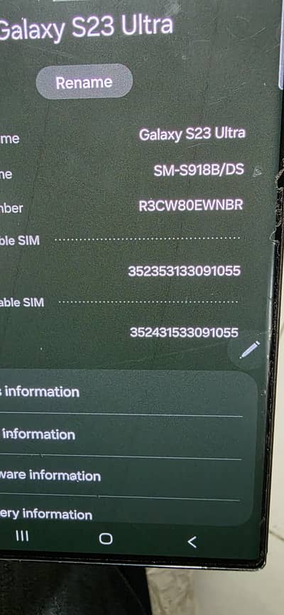 galaxy s23 ultra non pta sim woring dull sim