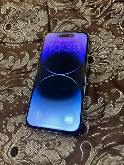 iphone 14 pro 512 GB deep purple color without box