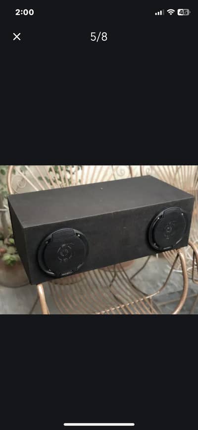 6inch double woofer speaker 500w full good sound bass with tweeters