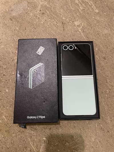 Samsung Z Flip 6 Dual Sim PTA Approved with Box
