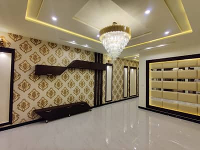10 MARLA BRAND NEW FIRST ENTERY Anytime Visit Latest Spanish Style House Double Storey Double Unit Available For Rent In Johar Town Lahore By Fast Property Services With Original Pics Full House Or Portion Both Available