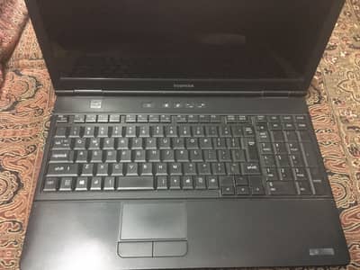 Toshiba Laptop core i5 3rd generation.