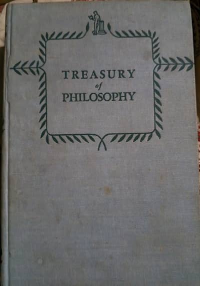 Treasury of Philosophy – Rare Vintage Hardcover Book
