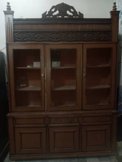 Wooden carved furniture in good condition