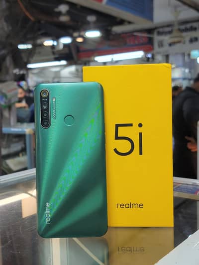 REALME 5i 4/64 official approved with box charger 665 Snapdragon