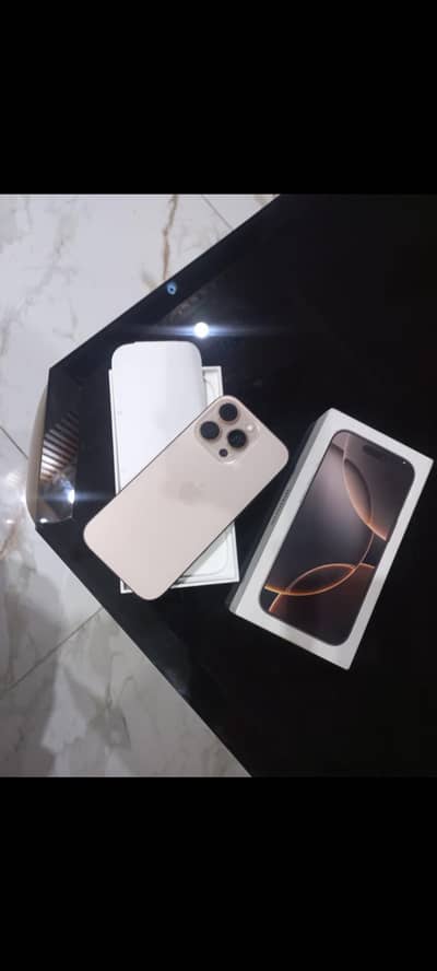 I phone 16 pro jv 128 with box