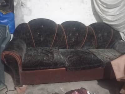 sofa set sale Karna ha with cover
